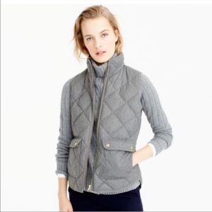Gray J.Crew vest size xs